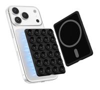 AhaStyle Magnetic Suction Phone Mount for MagSafe Case, iPhone & Android | Included Adapter Ring, Silicone Portable Mount Stand, Removable Hands-Free Selfie Video/Makeup/Vlogs, TikTok Influencers Gift