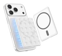 AhaStyle Magnetic Suction Phone Mount for MagSafe Case, iPhone & Android | Included Adapter Ring, Silicone Portable Mount Stand, Removable Hands-Free Selfie Video/Makeup/Vlogs, TikTok Influencers Gift