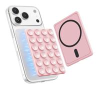AhaStyle Magnetic Suction Phone Mount for MagSafe Case, iPhone & Android | Included Adapter Ring, Silicone Portable Mount Stand, Removable Hands-Free Selfie Video/Makeup/Vlogs, TikTok Influencers Gift