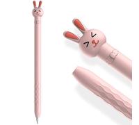 AhaStyle Silicone Case for Apple Pencil 1 Sleeve Fruit Design Soft Protective Cover Grip Accessories Compatible with Apple Pencil 1st Generation (Apple Pencil 1st, Pink Rabbit)