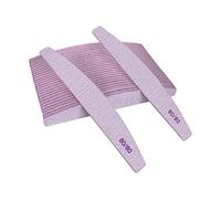 AhaTopia Professional Nail File, 80/80 Grit Nail Files (25 Pack), Emery Board Nail File, Gray