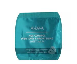 Ahava Age Control Even Tone & Brightening Sheet Mask 17gr