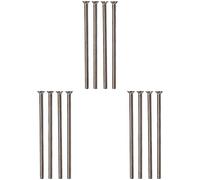 AHCA2 Stainless Steel Slotted Countersunk Machine Screws Bolts M5 5mm x 100mm (Pack of 12)