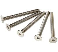 AHCA2 Stainless Steel Socket Countersunk Screw Allen Key Bolts M8 8mm x 80mm (Pack of 5)