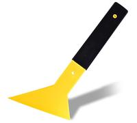 AHCHAY Car Window Tint Squeegee, Long Reach Rubber Handle Plastic Scraper for Car Vinyl Wrap, Graphic Decal, Glass Film