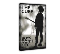 AhCor Boys Don't Cry The Cure Poster Canvas Poster Bedroom Decor Sports Landscape Office Room Decor Gift Frame-style 08x12inch(20x30cm)