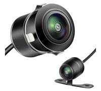 AHD 1080P backup camera only compatible with stereo head units/monitors supporting AHD 1080P 25HZ/PAL video signal, built-in rear side view camera for