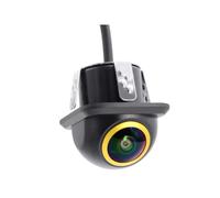 AHD 1080P Car Intelligent Dynamic Trajectory Moving Guide Parking Line Rear View Reverse Backup Camera Backup Camera(Gold)