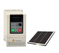 AHD12 Solar VFD 220V 0.4/0.75/1.5/2.2KW Economical Variable Frequency Drive Converter for Motor Speed Control Inverter(0.4KW,220VAC 1 phase)