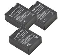 AHDBT-301/302 Camera Battery + USB Charger | 3.7V, 1600mAh, 5.9Wh, Compatible with GoPro Hero3/3 Black Edition/White Silver Edition/HD Camcorder(3 battery)
