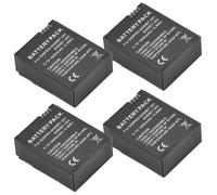 AHDBT-301/302 Camera Battery + USB Charger | 3.7V, 1600mAh, 5.9Wh, Compatible with GoPro Hero3/3 Black Edition/White Silver Edition/HD Camcorder(4 battery)