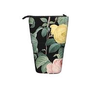 Ahdyr Belles Pattern Telescopic Pencil Case Stand-Up Organizer Cosmetics Pouch Makeup Bag Stationery Pen Case