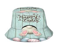 Ahdyr Easter Day Bucket Hats Fashion Sun Cap Packable Outdoor Fisherman Easter Hats for Women and Men