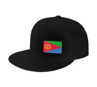 Ahdyr Eritrea Eritrean Flag Flag for Men Trucker Hats Adjustable Men's Baseball Caps Black