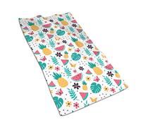 Ahdyr Summer Fruit Towel Soft and Breathable Pine Watermelon Pattern Hand Towels Decor Multipurpose for Bathroom, Hotel, Gym 27.5 x 15.7 in