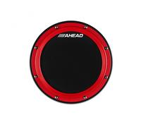 Ahead 10" S-Hoop Practice Pad with Snare Sound Red Hoop