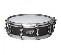 Ahead 14" x 4" Black On Brass Snare Drum w/Trick Strainer