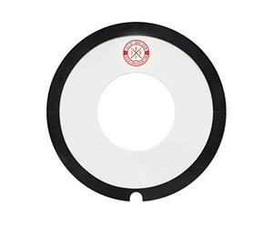 Ahead ABFSD13-DON Donut Big Fat Snare Drum, Black/Clear, 13-Inch