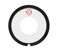 Ahead ABFSD14-DON Donut Big Fat Snare Drum, Black/Clear, 14-Inch, BFSD14DON