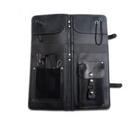 Ahead Black Handmade Leather Drumstick Bag