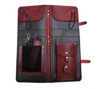 Ahead Burgundy Handmade Leather Drumstick Bag
