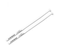 Ahead Chavez Arsenal 2" Tenor Stick - White Powder Coated