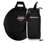 Ahead Deluxe Stick Bag & Cymbal Bag Bundle Black/Grey