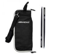 Ahead Drumstick Bag & Lars Ulrich Signature Sticks Black/Grey