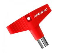 Ahead GripKey Drum Key (Red Silicone Grip)