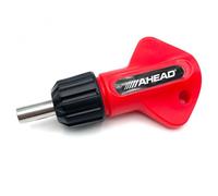 Ahead Robo Drum Key With 4x Gear Drive Red