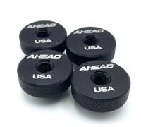 Ahead Speed Nut Cymbal Toppers 4 Pack Black