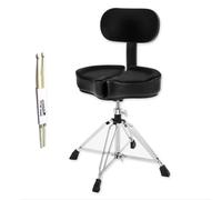 Ahead SPG-BBR4 Drum Stool Spinal Glide 4 Legs with Keepdrum Drumsticks