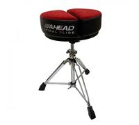 Ahead Spinal G Drum Throne - Round Red Top with 3 Leg Base