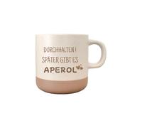 AHEJIOO Aperol Gift, Aperol Decorative 350 ml Mug with Saying, Gift Colleague - Ceramic Coffee Mug Persistent Motif for Office Home Office Birthday Farewell Girlfriend Everyday Life