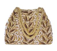 Aheli Indian Potli Bags Gift for Women Evening Bag Clutch Ethnic Bride Purse with Drawstring, Green, One Size