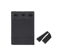 AHENCON Women Bodysuit Extender Adjustable Snap Crotch Add Length To Crotch Extender(Not suitable for metal clasp), Black-（1pc,3 Plastic，3" Length）, One Size