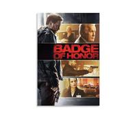 AHEUWAEBE Badge of Honor Poster Canvas Wall Art Aesthetic Cover Poster Modern Art Painting for Living Room 08x12inch(20x30cm) Unframe-style