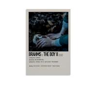 AHEUWAEBE Brahms The Boy II Poster Canvas Wall Art Aesthetic Cover Poster Modern Art Painting for Living Room 08x12inch(20x30cm) Unframe-style