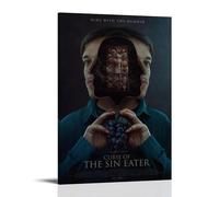 AHEUWAEBE Curse of The Sin Eater Poster Canvas Wall Art Aesthetic Cover Poster Modern Art Painting for Living Room 24x36inch(60x90cm) Frame-style
