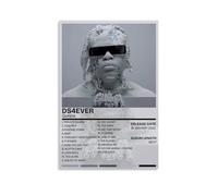 AHEUWAEBE DS4EVER by Gunna Poster Canvas Wall Art Aesthetic Cover Poster Modern Art Painting for Living Room 12x18inch(30x45cm) Unframe-style