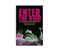 AHEUWAEBE Enter The Void Poster Canvas Wall Art Aesthetic Cover Poster Modern Art Painting for Living Room 24x36inch(60x90cm) Unframe-style