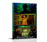 AHEUWAEBE Enter The Void Poster Canvas Wall Art Aesthetic Cover Poster Modern Art Painting for Living Room 24x36inch(60x90cm) Frame-style
