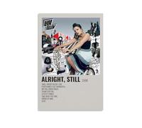 AHEUWAEBE Lily Allen Alright, Still Poster Canvas Wall Art Aesthetic Cover Poster Modern Art Painting for Living Room 12x18inch(30x45cm) Unframe-style