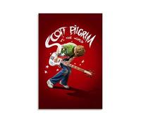 AHEUWAEBE Scott Pilgrim Vs. The World Poster Canvas Wall Art Aesthetic Cover Poster Modern Art Painting for Living Room 20x30inch(50x75cm) Unframe-style