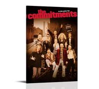 AHEUWAEBE The Commitments Poster Canvas Wall Art Aesthetic Cover Poster Modern Art Painting for Living Room 24x36inch(60x90cm) Frame-style