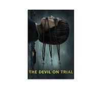 AHEUWAEBE The Devil on Trial Poster Canvas Wall Art Aesthetic Cover Poster Modern Art Painting for Living Room 12x18inch(30x45cm) Unframe-style