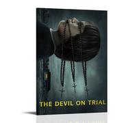 AHEUWAEBE The Devil on Trial Poster Canvas Wall Art Aesthetic Cover Poster Modern Art Painting for Living Room 08x12inch(20x30cm) Frame-style