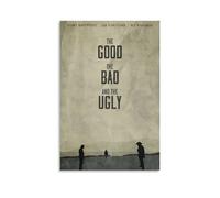 AHEUWAEBE The Good, The Bad And The Ugly Poster Canvas Wall Art Aesthetic Cover Poster Modern Art Painting for Living Room 16x24inch(40x60cm) Unframe-style