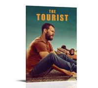AHEUWAEBE The Tourist Poster Canvas Wall Art Aesthetic Cover Poster Modern Art Painting for Living Room 16x24inch(40x60cm) Frame-style
