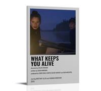AHEUWAEBE What Keeps You Alive Poster Canvas Wall Art Aesthetic Cover Poster Modern Art Painting for Living Room 24x36inch(60x90cm) Frame-style